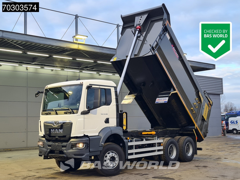 MAN TGS 33.480 6X4 NEW! 20m3 Tipper Steelsuspension Big-Axle Automatic Euro 6 - Tipper: picture 1 MAN TGS 33.480 6X4 NEW! 20m3 Tipper Steelsuspension Big-Axle Automatic Euro 6 - Tipper: picture 1