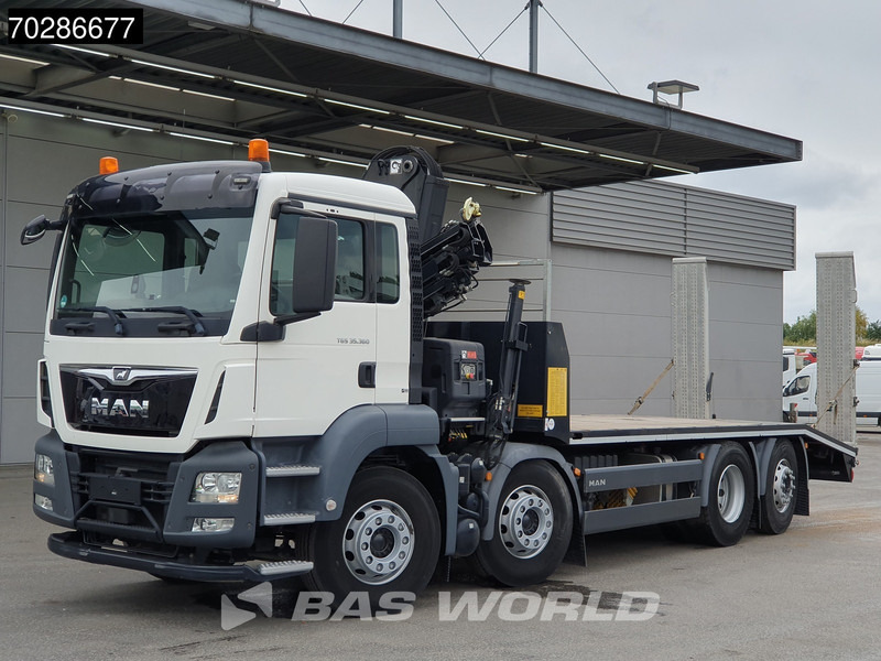 MAN TGS 35.360 8X2 HIAB X-Hiduo 158 BS-3 Crane Lift+lenkasche Machine transporter Euro 6 on lease MAN TGS 35.360 8X2 HIAB X-Hiduo 158 BS-3 Crane Lift+lenkasche Machine transporter Euro 6: picture 8