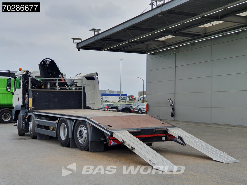 MAN TGS 35.360 8X2 HIAB X-Hiduo 158 BS-3 Crane Lift+lenkasche Machine transporter Euro 6 on lease MAN TGS 35.360 8X2 HIAB X-Hiduo 158 BS-3 Crane Lift+lenkasche Machine transporter Euro 6: picture 17
