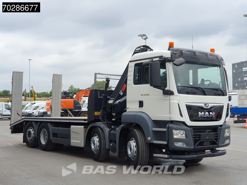 MAN TGS 35.360 8X2 HIAB X-Hiduo 158 BS-3 Crane Lift+lenkasche Machine transporter Euro 6 on lease MAN TGS 35.360 8X2 HIAB X-Hiduo 158 BS-3 Crane Lift+lenkasche Machine transporter Euro 6: picture 10