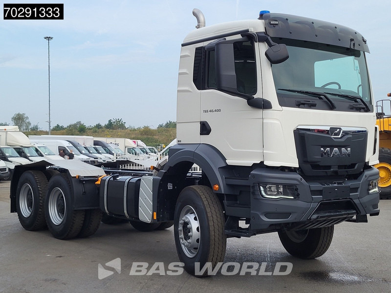MAN TGS 40.400 6X4 NEW 6x4 chassis PTO Preparation Steelsuspension Big-Axle Automatic Euro 2 - Cab chassis truck: picture 3 MAN TGS 40.400 6X4 NEW 6x4 chassis PTO Preparation Steelsuspension Big-Axle Automatic Euro 2 - Cab chassis truck: picture 3