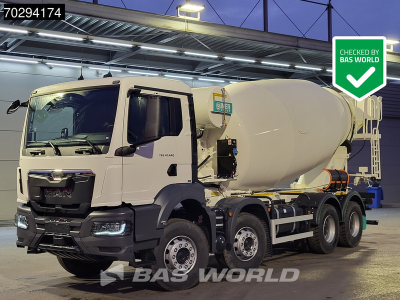 MAN TGS 41.440 8X4 NEW! 12m3 Imer Mixer Steelsuspension Big-Axle Automatic Euro 6 - Concrete mixer truck: picture 1 MAN TGS 41.440 8X4 NEW! 12m3 Imer Mixer Steelsuspension Big-Axle Automatic Euro 6 - Concrete mixer truck: picture 1