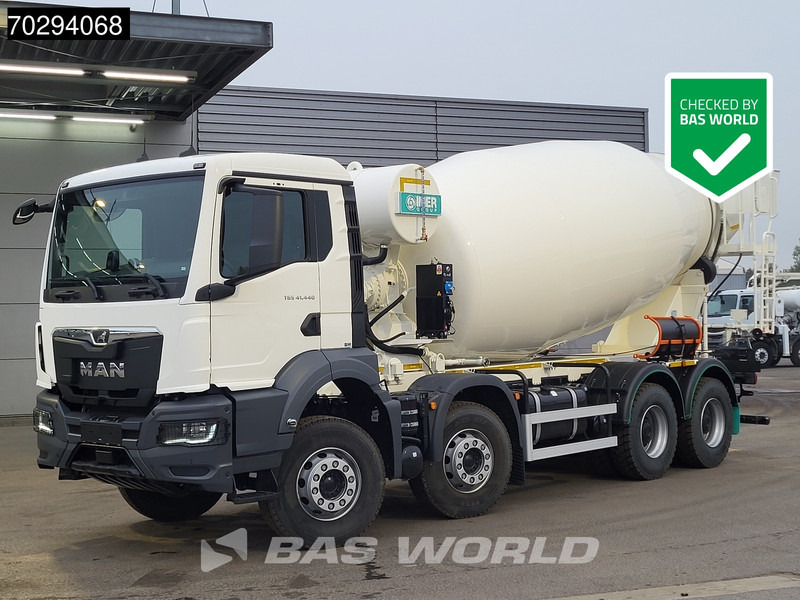 MAN TGS 41.440 8X4 New! 12m3 Imer Hydraulic Big-Axle Steelsuspension Euro 6 - Concrete mixer truck: picture 1 MAN TGS 41.440 8X4 New! 12m3 Imer Hydraulic Big-Axle Steelsuspension Euro 6 - Concrete mixer truck: picture 1