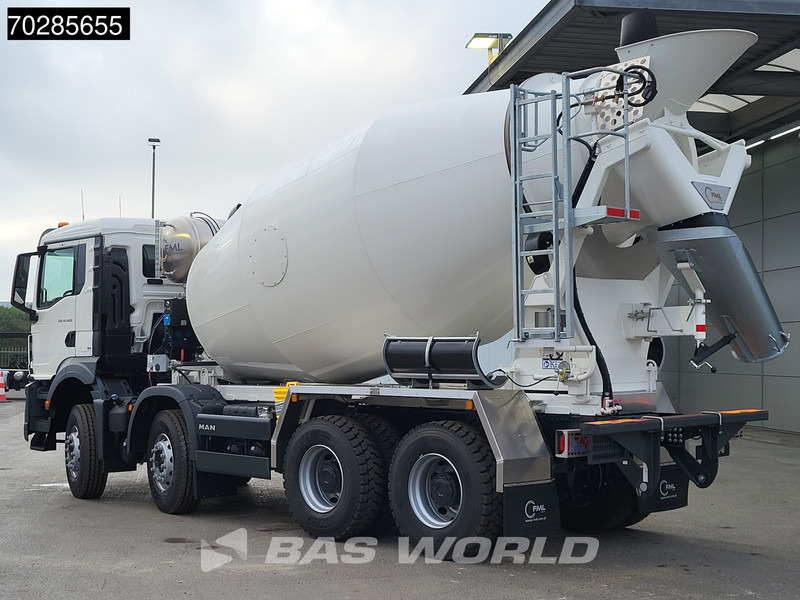 MAN TGS 41.480 8X4 NEW! 12m3 Mixer Retarder Steelsuspension Big-Axle Euro 6 - Concrete mixer truck: picture 2 MAN TGS 41.480 8X4 NEW! 12m3 Mixer Retarder Steelsuspension Big-Axle Euro 6 - Concrete mixer truck: picture 2