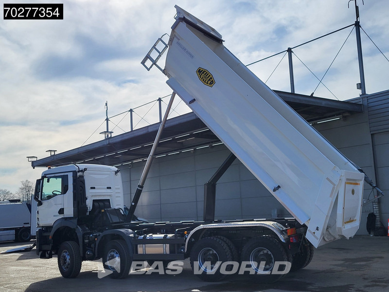 MAN TGS 41.480 8X6 20m3 Meiller Big-Axle Automatic Steelsuspension Euro 6 - Tipper: picture 2 MAN TGS 41.480 8X6 20m3 Meiller Big-Axle Automatic Steelsuspension Euro 6 - Tipper: picture 2