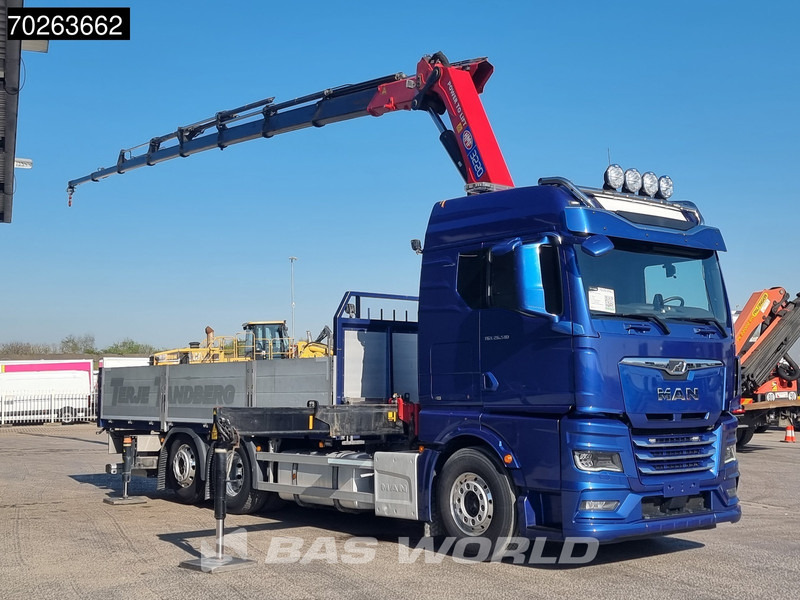 MAN TGX 26.510 6X2 HMF 3220K-RCS Kran Crane Retarder Standklima Euro 6 - Dropside/ Flatbed truck, Crane truck: picture 3 MAN TGX 26.510 6X2 HMF 3220K-RCS Kran Crane Retarder Standklima Euro 6 - Dropside/ Flatbed truck, Crane truck: picture 3