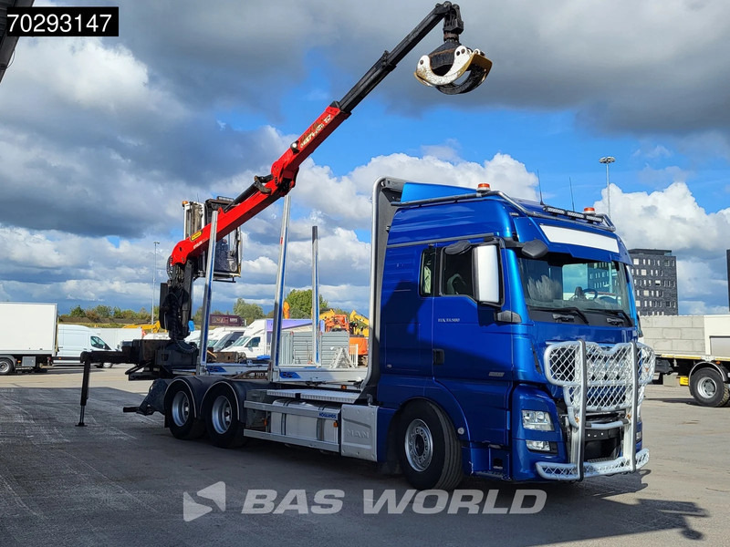 MAN TGX 33.580 TGX 6X4 Palfinger Epsilon Wood crane Holztransport Retarder Navi Xenon Euro 6 - Timber truck, Crane truck: picture 3 MAN TGX 33.580 TGX 6X4 Palfinger Epsilon Wood crane Holztransport Retarder Navi Xenon Euro 6 - Timber truck, Crane truck: picture 3