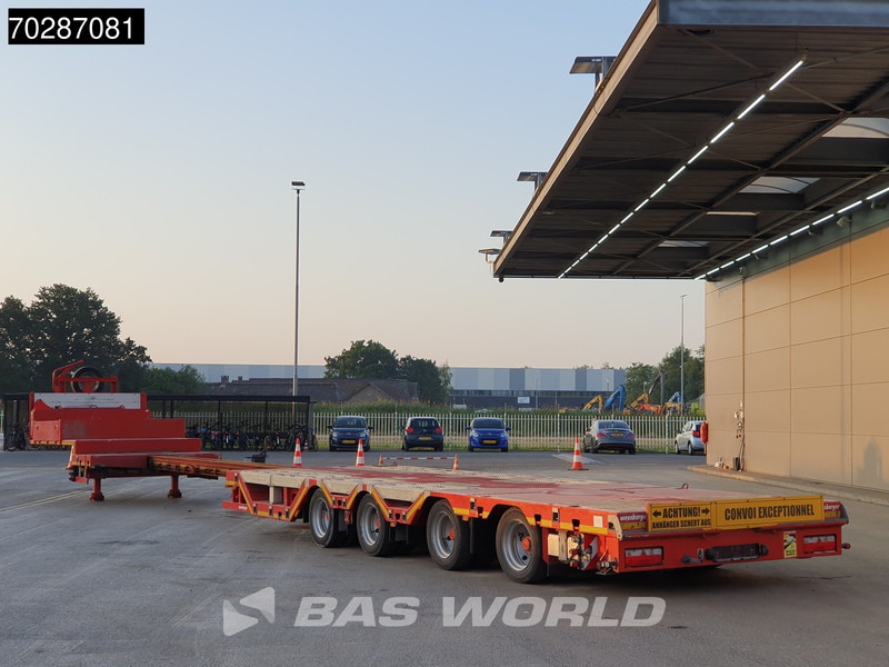 MEUSBURGER MTS-4 4 axles Extendable 7M 1xLift+2xLenkachse - Low loader semi-trailer: picture 2 MEUSBURGER MTS-4 4 axles Extendable 7M 1xLift+2xLenkachse - Low loader semi-trailer: picture 2