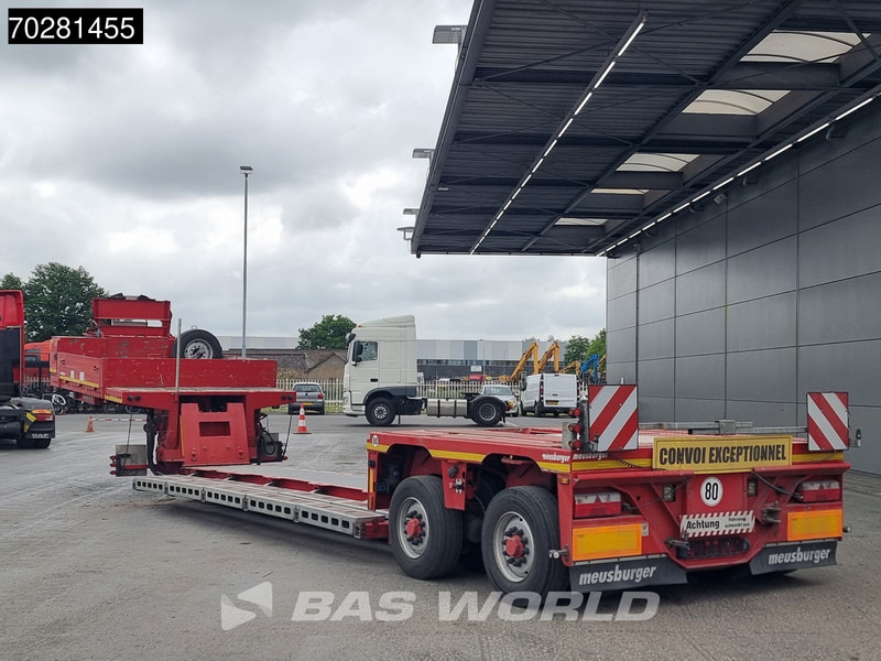MEUSBURGER Type MPG-2 2 axles Extendable 2xLenkachse Gooseneck - Low loader semi-trailer: picture 2 MEUSBURGER Type MPG-2 2 axles Extendable 2xLenkachse Gooseneck - Low loader semi-trailer: picture 2