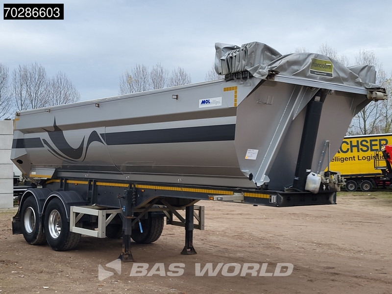 MOL M04DAST2 28m3 ALU - Tipper semi-trailer: picture 3 MOL M04DAST2 28m3 ALU - Tipper semi-trailer: picture 3