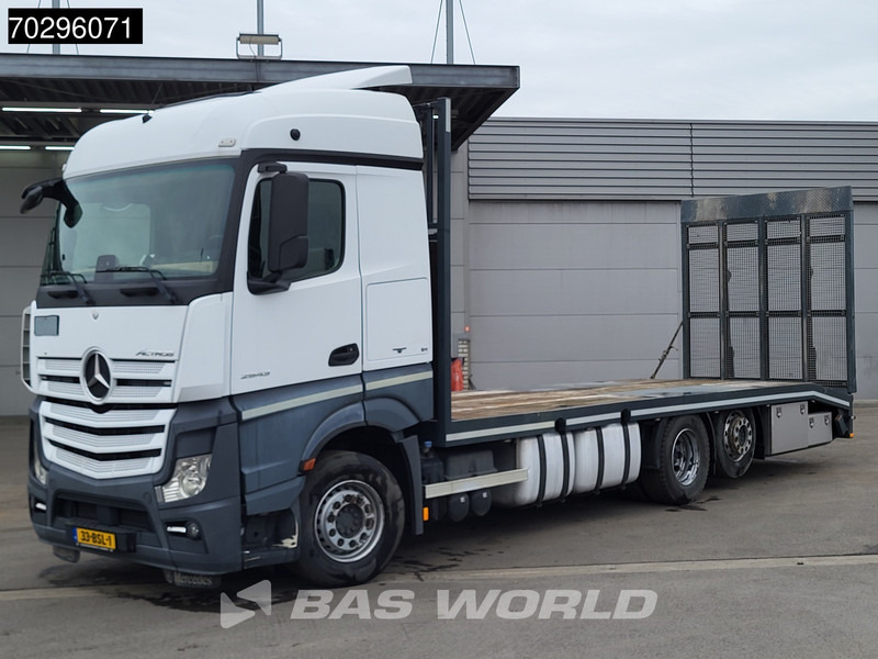Mercedes-Benz Actros 2543 Actros 6X2 NL-Truck Machine transporter oprijwagen Retarder Lift-Axle ACC Euro 6 - Dropside/ Flatbed truck: picture 3 Mercedes-Benz Actros 2543 Actros 6X2 NL-Truck Machine transporter oprijwagen Retarder Lift-Axle ACC Euro 6 - Dropside/ Flatbed truck: picture 3