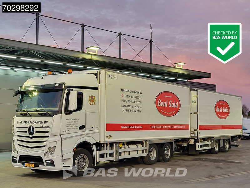 Mercedes-Benz Actros 2643 6X2 NL-Combi Frigoblock FB-FIL2 2tons Ladebordwand Retarder Automatic Xenon - Refrigerator truck: picture 1 Mercedes-Benz Actros 2643 6X2 NL-Combi Frigoblock FB-FIL2 2tons Ladebordwand Retarder Automatic Xenon - Refrigerator truck: picture 1