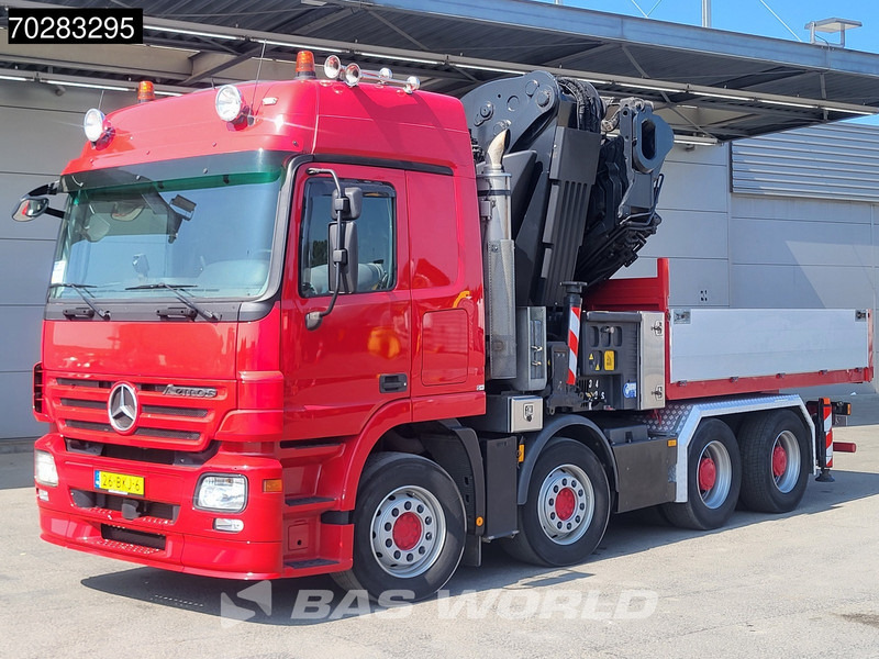 Mercedes-Benz Actros 2648 850 8X4 Effer 350/9S Kran Fifth wheel Big-Axle Automatic Euro 5 - Dropside/ Flatbed truck, Crane truck: picture 2 Mercedes-Benz Actros 2648 850 8X4 Effer 350/9S Kran Fifth wheel Big-Axle Automatic Euro 5 - Dropside/ Flatbed truck, Crane truck: picture 2