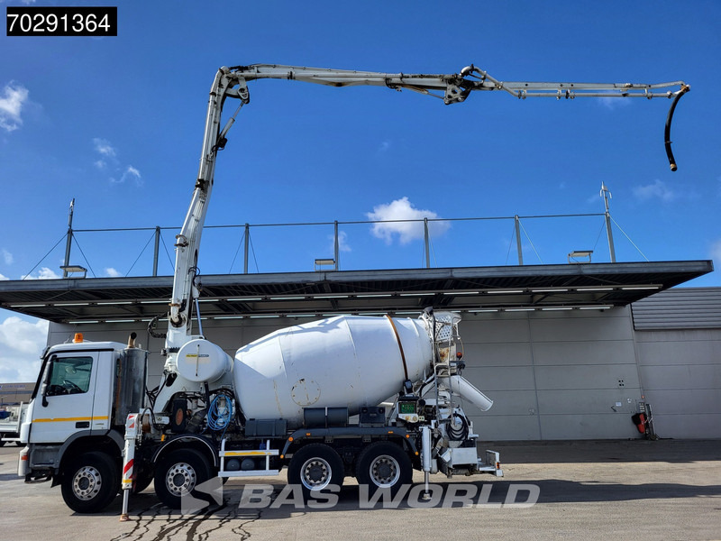 Mercedes-Benz Actros 3241 8X4 Cifa MK24.4Z Pompe+Mixer Retarder 3-Pedals Steelsuspension Big-Axle Euro 5 - Concrete pump truck: picture 5 Mercedes-Benz Actros 3241 8X4 Cifa MK24.4Z Pompe+Mixer Retarder 3-Pedals Steelsuspension Big-Axle Euro 5 - Concrete pump truck: picture 5
