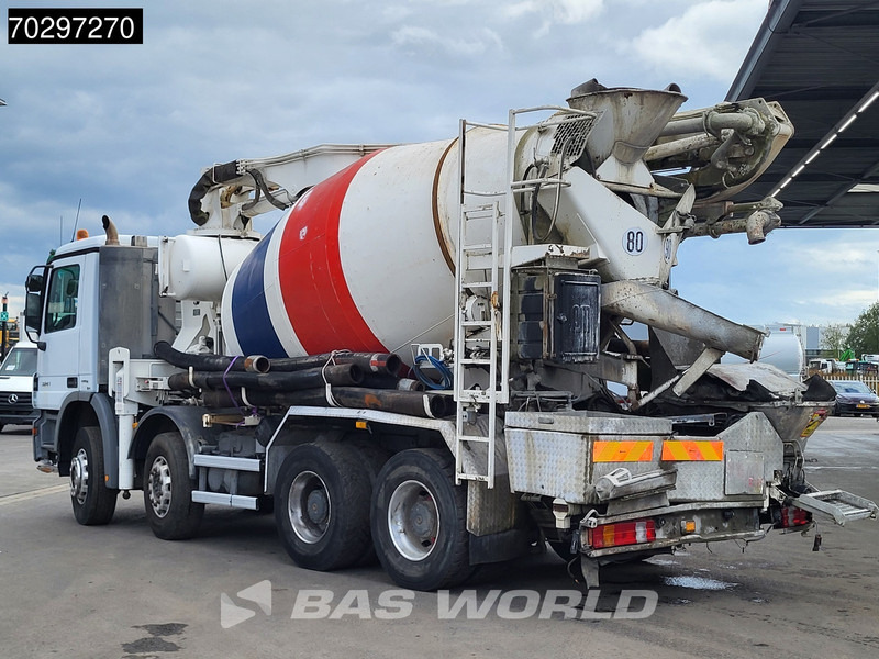 Mercedes-Benz Actros 3241 8X4 Putzmeister TMM 21-3 Mixer Big-Axle Steelsuspension Automatic Euro 4 - Concrete pump truck: picture 2 Mercedes-Benz Actros 3241 8X4 Putzmeister TMM 21-3 Mixer Big-Axle Steelsuspension Automatic Euro 4 - Concrete pump truck: picture 2