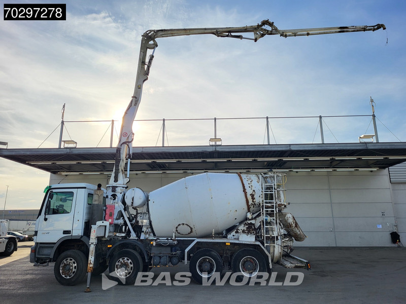 Mercedes-Benz Actros 3241 8X4 Putzmeister TMM 21-G2 PUMI 7m3 Mixer Big-Axle Steelsuspension 3-Pedals Euro 3 - Concrete pump truck: picture 2 Mercedes-Benz Actros 3241 8X4 Putzmeister TMM 21-G2 PUMI 7m3 Mixer Big-Axle Steelsuspension 3-Pedals Euro 3 - Concrete pump truck: picture 2