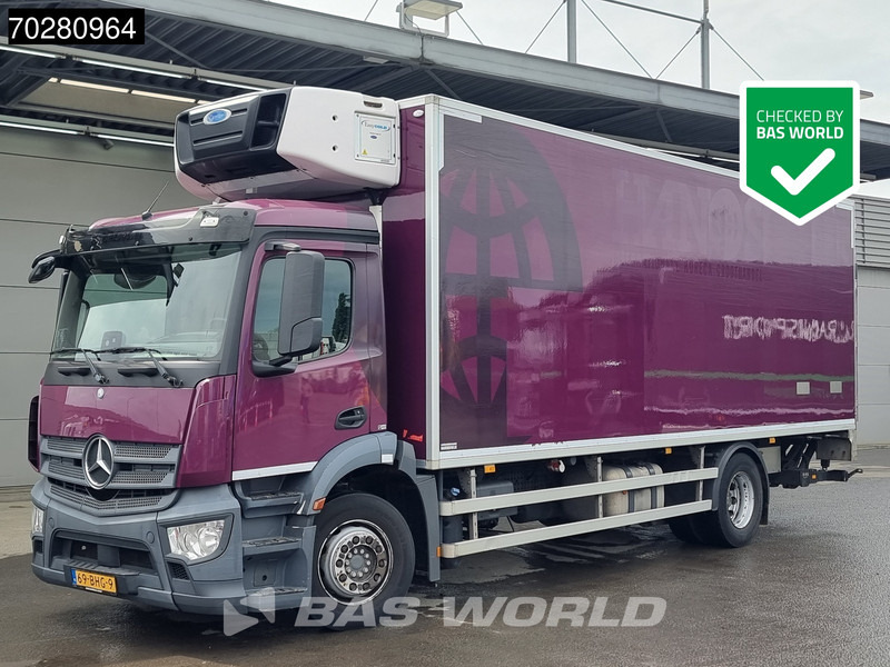 Mercedes-Benz Antos 1824 4X2 NL-Truck Carrier Supra 1150 Mt Ladebordwand Euro 6 - Refrigerator truck: picture 1 Mercedes-Benz Antos 1824 4X2 NL-Truck Carrier Supra 1150 Mt Ladebordwand Euro 6 - Refrigerator truck: picture 1