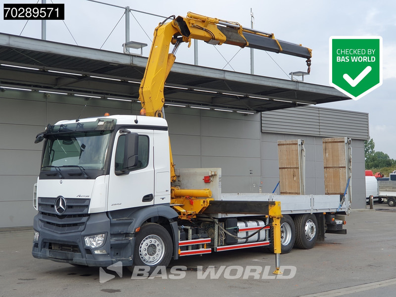 Mercedes-Benz Antos 2542 6X2 Fassi F330A023 Crane Kran Hydraulic ramps Retarder Lift+steering Euro 6 - Dropside/ Flatbed truck, Crane truck: picture 1 Mercedes-Benz Antos 2542 6X2 Fassi F330A023 Crane Kran Hydraulic ramps Retarder Lift+steering Euro 6 - Dropside/ Flatbed truck, Crane truck: picture 1