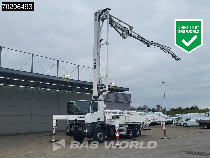 Mercedes-Benz Arocs 2646 6X4 NEW! 36 mtr Concrete Pump CIFA K36C-PU17080 Automatic Euro 6 - Concrete pump truck: picture 1 Mercedes-Benz Arocs 2646 6X4 NEW! 36 mtr Concrete Pump CIFA K36C-PU17080 Automatic Euro 6 - Concrete pump truck: picture 1