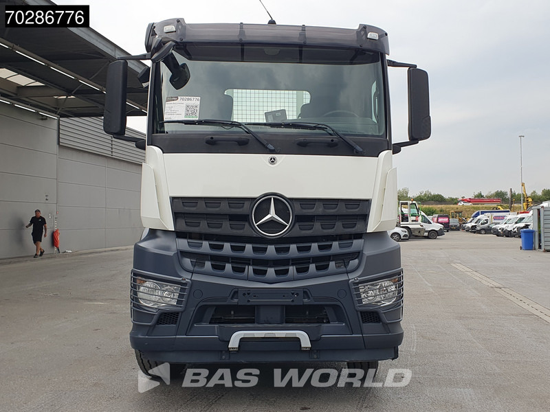 Dropside/ Flatbed truck, Crane truck Mercedes-Benz Arocs 3240 8X4 HIAB 211E-6 HIPRO Big-Axle Lift+Steering Navi Euro 6: picture 15