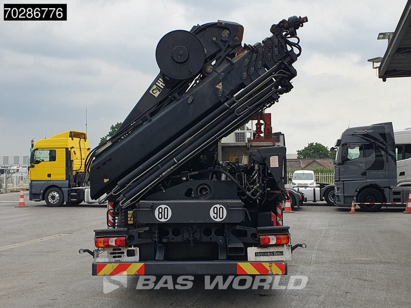 Dropside/ Flatbed truck, Crane truck Mercedes-Benz Arocs 3240 8X4 HIAB 211E-6 HIPRO Big-Axle Lift+Steering Navi Euro 6: picture 19