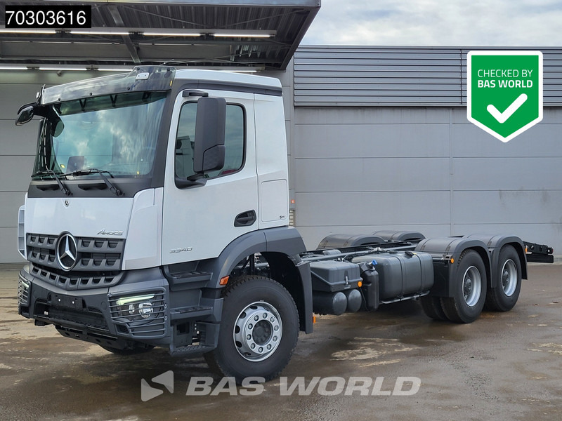 Mercedes-Benz Arocs 3340 6X4 NEW! Euro 5 Full Steel Big Axle Automatic - Cab chassis truck: picture 1 Mercedes-Benz Arocs 3340 6X4 NEW! Euro 5 Full Steel Big Axle Automatic - Cab chassis truck: picture 1