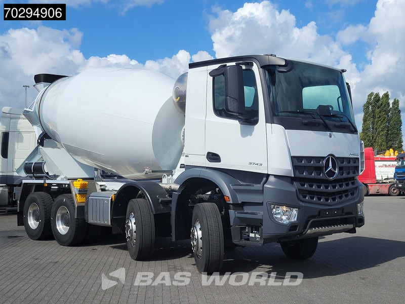 Mercedes-Benz Arocs 3743 8X4 New! 10m3 FML BSH 103 Mixer Steelsuspension Big-Axle Automatic Euro 6 - Concrete mixer truck: picture 3 Mercedes-Benz Arocs 3743 8X4 New! 10m3 FML BSH 103 Mixer Steelsuspension Big-Axle Automatic Euro 6 - Concrete mixer truck: picture 3