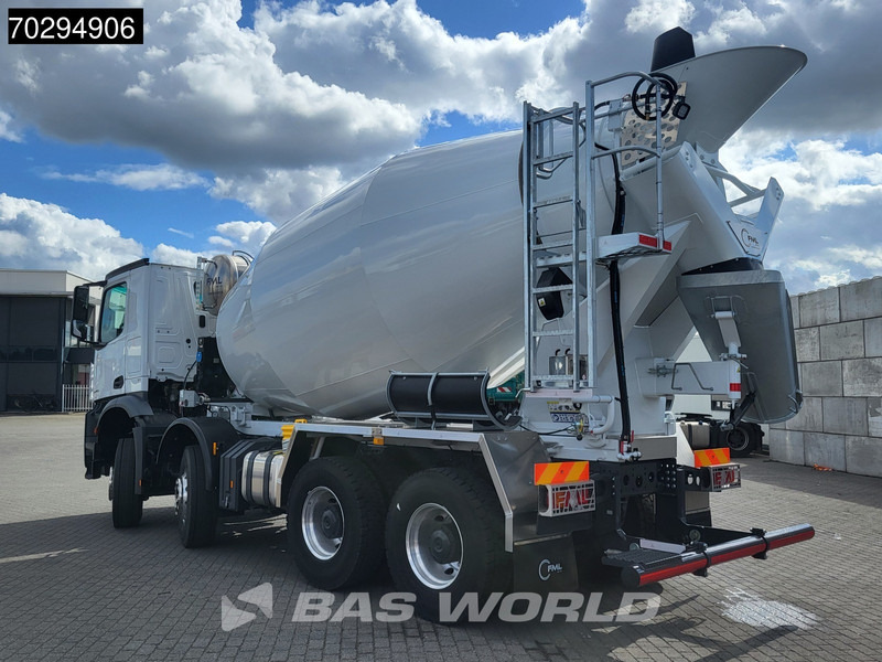 Mercedes-Benz Arocs 3743 8X4 New! 10m3 FML BSH 103 Mixer Steelsuspension Big-Axle Automatic Euro 6 - Concrete mixer truck: picture 2 Mercedes-Benz Arocs 3743 8X4 New! 10m3 FML BSH 103 Mixer Steelsuspension Big-Axle Automatic Euro 6 - Concrete mixer truck: picture 2