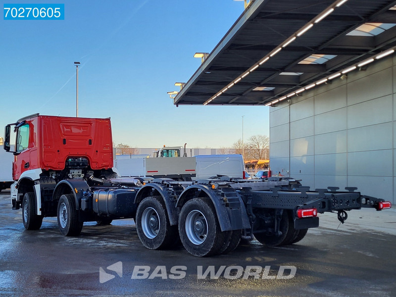 Mercedes-Benz Arocs 4843 8X4 NEW chassis RHD! Steel suspension Automatic Euro 6 - Cab chassis truck: picture 2 Mercedes-Benz Arocs 4843 8X4 NEW chassis RHD! Steel suspension Automatic Euro 6 - Cab chassis truck: picture 2