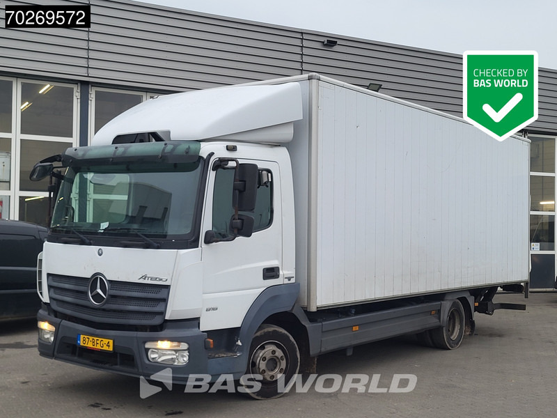 Mercedes-Benz Atego 816 4X2 7.5tonner NL-Truck Ladebordwand Automatic Euro 6 - Box truck: picture 1 Mercedes-Benz Atego 816 4X2 7.5tonner NL-Truck Ladebordwand Automatic Euro 6 - Box truck: picture 1
