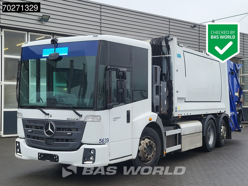 Mercedes-Benz Econic 2630 6X2 17m3 Joab Anaconda twin Lenkachse CNG Euro 6 - Garbage truck: picture 1 Mercedes-Benz Econic 2630 6X2 17m3 Joab Anaconda twin Lenkachse CNG Euro 6 - Garbage truck: picture 1