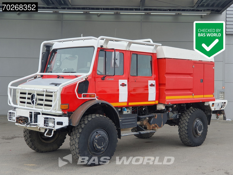 Mercedes-Benz U5000 4X4 Camiva FIRE TRUCK SUPERSTRUCTURE NOT WORKING Automatic - Fire truck: picture 1 Mercedes-Benz U5000 4X4 Camiva FIRE TRUCK SUPERSTRUCTURE NOT WORKING Automatic - Fire truck: picture 1