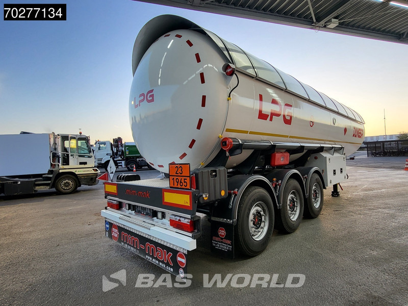 Mim-Mak LPG TRANSPORT TANK 3 axles NEW 48m3 Liftachse Gas ADR - Tank semi-trailer: picture 3 Mim-Mak LPG TRANSPORT TANK 3 axles NEW 48m3 Liftachse Gas ADR - Tank semi-trailer: picture 3
