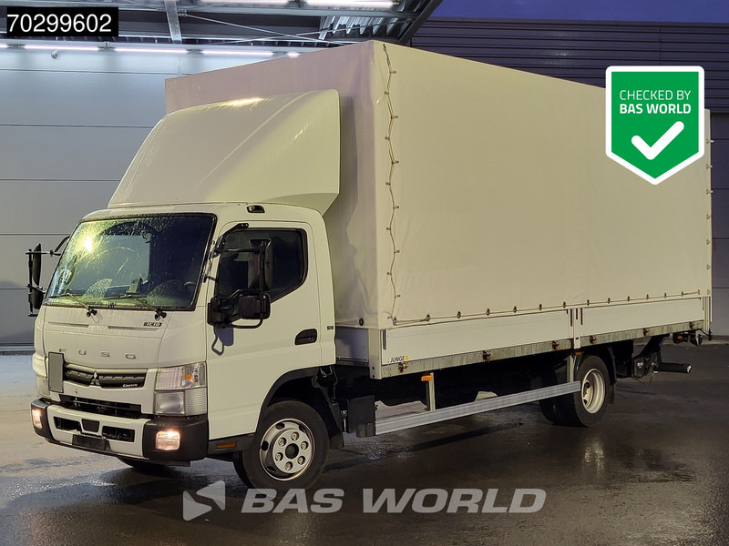 Mitsubishi Canter 7C18 4X2 7.5tonner 1000kg Ladebordwand Automatic Euro 6 - Curtainsider truck: picture 1 Mitsubishi Canter 7C18 4X2 7.5tonner 1000kg Ladebordwand Automatic Euro 6 - Curtainsider truck: picture 1