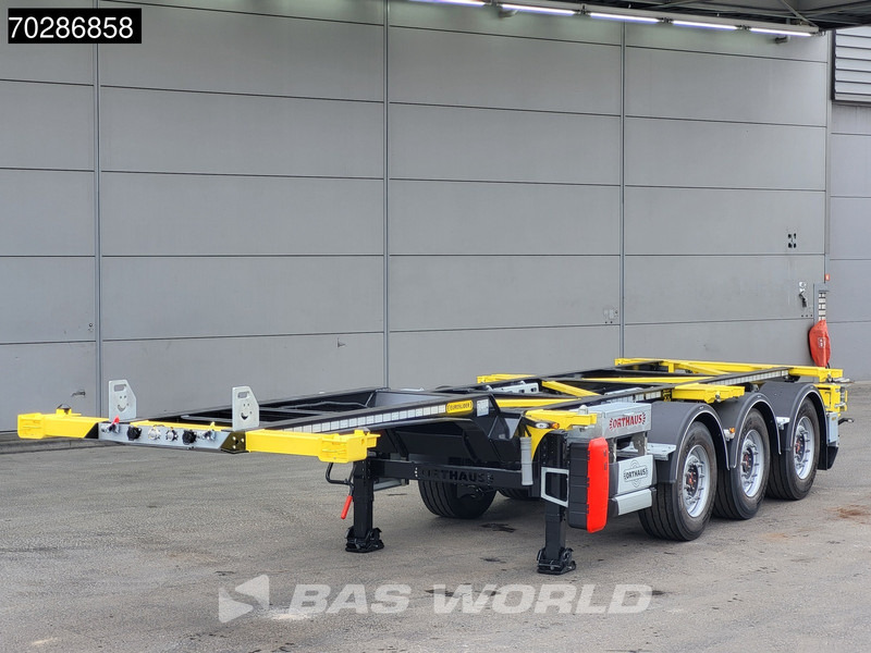 Orthaus CGS (Euro Slider 500) 3 axles Multi 45ft Lift Axle extendable SAF - Container transporter/ Swap body semi-trailer: picture 2 Orthaus CGS (Euro Slider 500) 3 axles Multi 45ft Lift Axle extendable SAF - Container transporter/ Swap body semi-trailer: picture 2