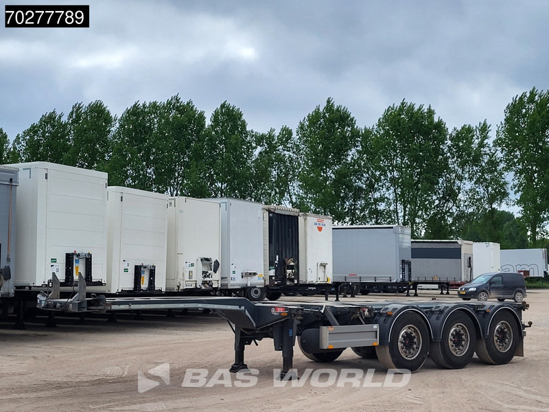 Pacton TXC343 Liftachse Mutli'45ft. TÜV 06/25 SAF extendable - Container transporter/ Swap body semi-trailer: picture 1 Pacton TXC343 Liftachse Mutli'45ft. TÜV 06/25 SAF extendable - Container transporter/ Swap body semi-trailer: picture 1