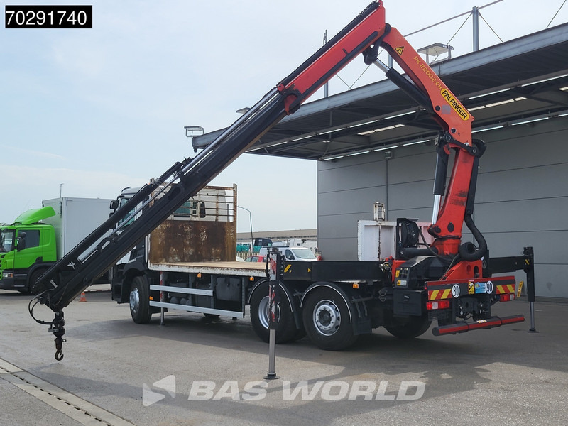 Dropside/ Flatbed truck, Crane truck Renault C 380 6X2 Palfinger PK 22002 EH Crane Optibrake Euro 6: picture 6