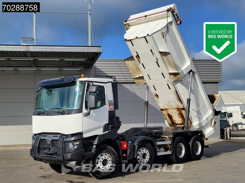 Renault C 430 8X4 15m3 FOREZ BENNE Steel suspension Big-Axle Automatic Euro 6 - Tipper: picture 1 Renault C 430 8X4 15m3 FOREZ BENNE Steel suspension Big-Axle Automatic Euro 6 - Tipper: picture 1