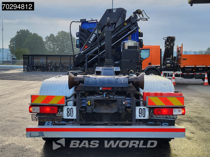 Hook lift truck, Crane truck Renault C 430 8X4 HIAB X-Hiduo 188 B-2 Crane + Hook Full Steel Big-Axle Euro 6: picture 16