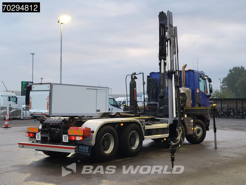 Hook lift truck, Crane truck Renault C 430 8X4 HIAB X-Hiduo 188 B-2 Crane + Hook Full Steel Big-Axle Euro 6: picture 9