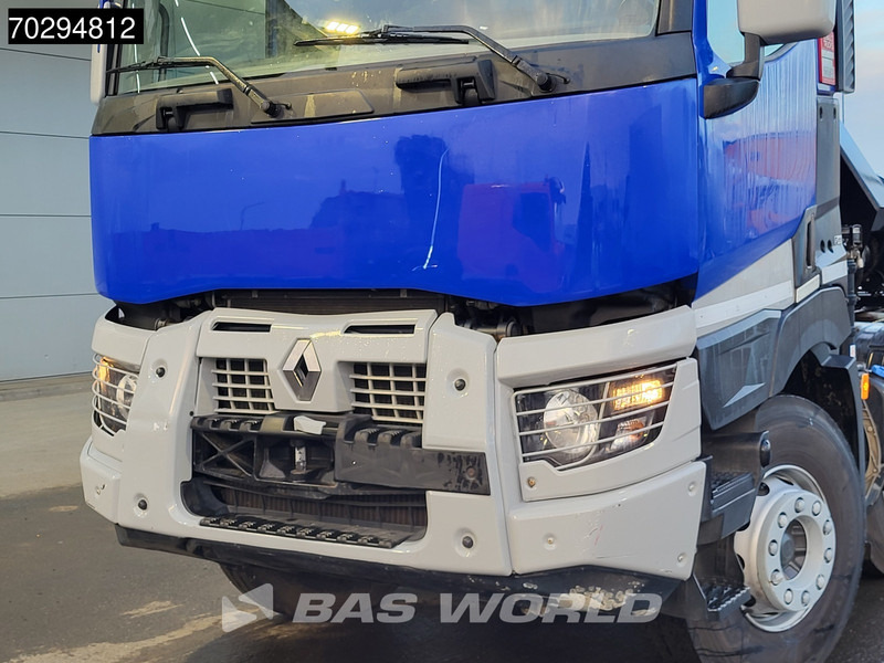 Hook lift truck, Crane truck Renault C 430 8X4 HIAB X-Hiduo 188 B-2 Crane + Hook Full Steel Big-Axle Euro 6: picture 18