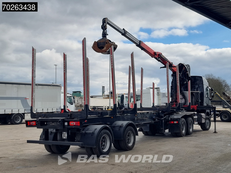 Renault K 520 6X6 Holz Kran Palfinger Q180Z96 6x6 Big-Axle Steelsuspension - Timber truck, Crane truck: picture 3 Renault K 520 6X6 Holz Kran Palfinger Q180Z96 6x6 Big-Axle Steelsuspension - Timber truck, Crane truck: picture 3