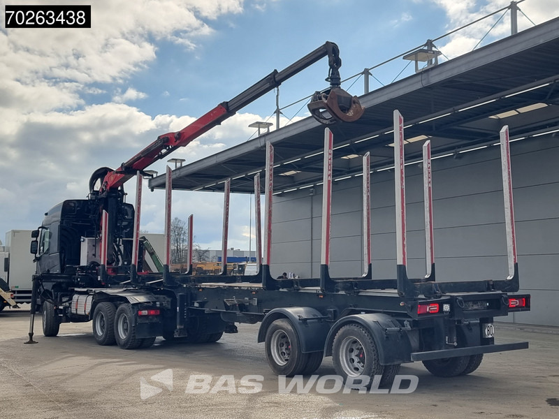 Renault K 520 6X6 Holz Kran Palfinger Q180Z96 6x6 Big-Axle Steelsuspension - Timber truck, Crane truck: picture 5 Renault K 520 6X6 Holz Kran Palfinger Q180Z96 6x6 Big-Axle Steelsuspension - Timber truck, Crane truck: picture 5