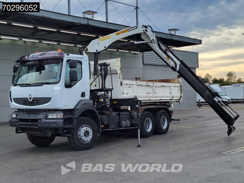Renault Kerax 370 6X4 Palfinger PK15500 Crane Kran 2-side Tipper Retarder Manual Euro 4 - Tipper, Crane truck: picture 3 Renault Kerax 370 6X4 Palfinger PK15500 Crane Kran 2-side Tipper Retarder Manual Euro 4 - Tipper, Crane truck: picture 3