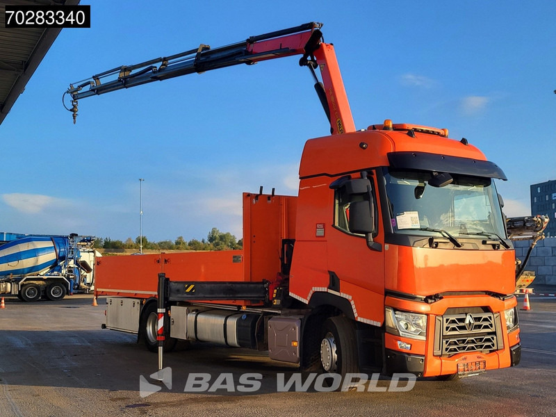 Renault T 380 4X2 Palfinger PK18002-EH Kran Crane Retarder Standklima Euro 6 - Dropside/ Flatbed truck, Crane truck: picture 3 Renault T 380 4X2 Palfinger PK18002-EH Kran Crane Retarder Standklima Euro 6 - Dropside/ Flatbed truck, Crane truck: picture 3