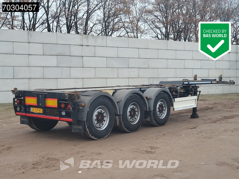 Renders 800 3 axles TUV 10/26 Multi 45'ft Lifting Axle - Container transporter/ Swap body semi-trailer: picture 1 Renders 800 3 axles TUV 10/26 Multi 45'ft Lifting Axle - Container transporter/ Swap body semi-trailer: picture 1