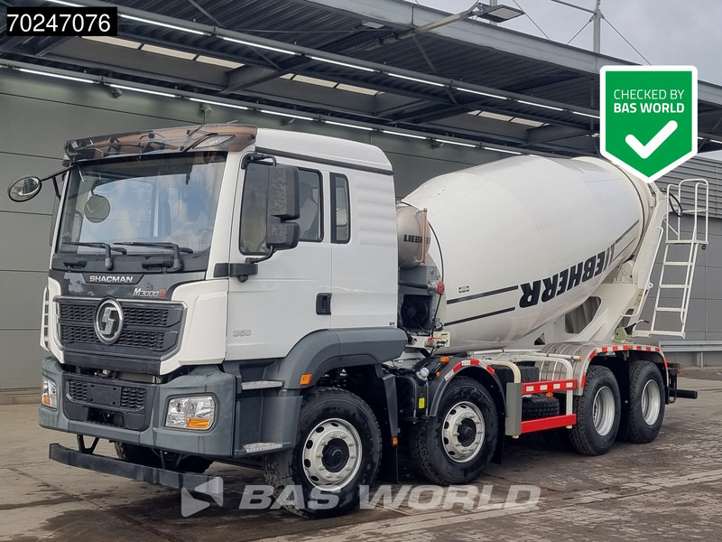 SHACMAN 8x4 EURO 6 8X4 NEW! 8m3 Liebherr Mixer Big-Axle Steel Suspension - Concrete mixer truck: picture 1 SHACMAN 8x4 EURO 6 8X4 NEW! 8m3 Liebherr Mixer Big-Axle Steel Suspension - Concrete mixer truck: picture 1