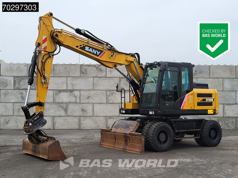 Sany SY155 W - Wheel excavator: picture 1 Sany SY155 W - Wheel excavator: picture 1