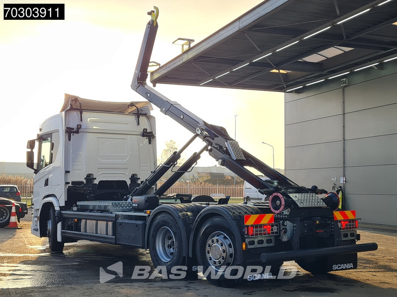 Scania G460 6X2 NEW! 20tons HIAB Containersystem Lift+Steering Axle Automatic Retarder Euro 6 - Hook lift truck: picture 2 Scania G460 6X2 NEW! 20tons HIAB Containersystem Lift+Steering Axle Automatic Retarder Euro 6 - Hook lift truck: picture 2