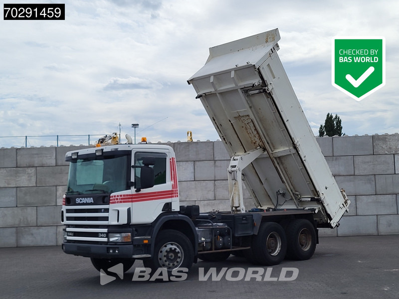 Scania P340 6X4 11m3 Bennes-Jocquin Tipper Big-Axle Steelsuspension Manual Euro 3 - Tipper: picture 1 Scania P340 6X4 11m3 Bennes-Jocquin Tipper Big-Axle Steelsuspension Manual Euro 3 - Tipper: picture 1